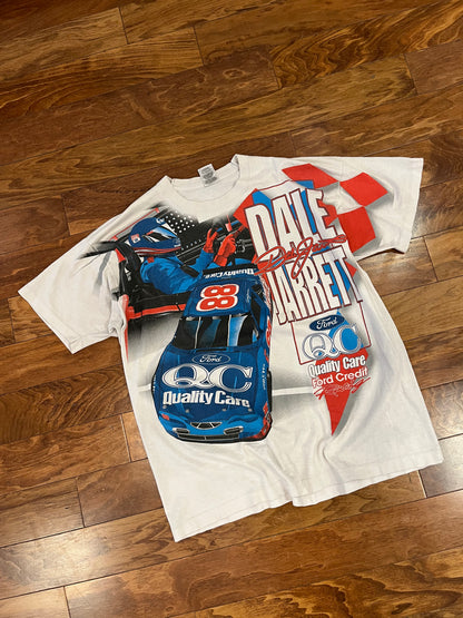 90s Nascar Dale Jarrett QC AOP Tee (XXL)