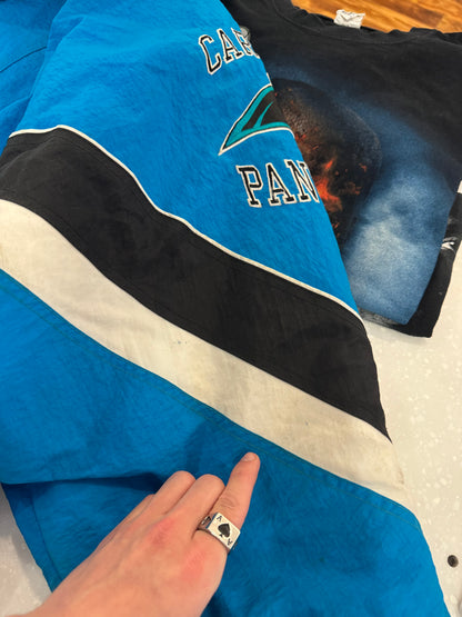 90s Carolina Panthers NFL Pro Line Puffer Jacket  (XXXL)