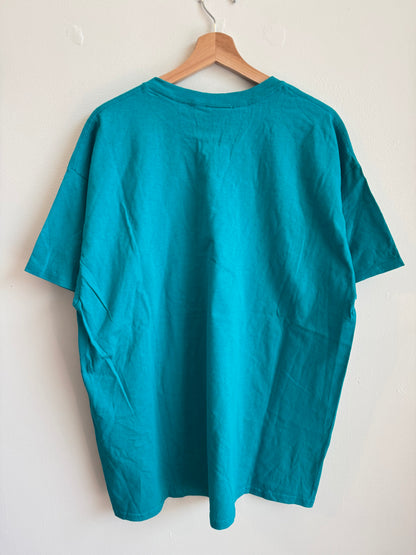00s Kanye West Teal "Late Registration" Vintage Music Tee (XL)