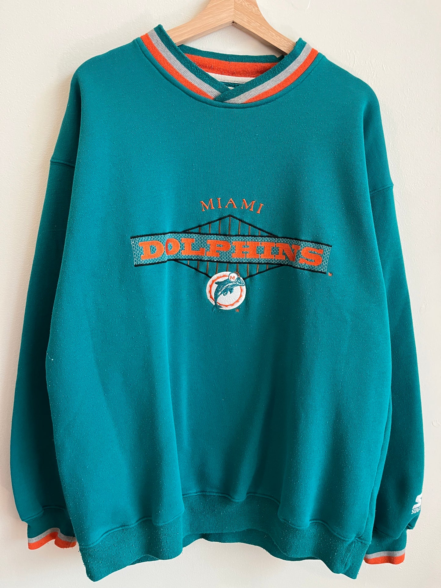 90s Miami Dolphins Starter Stained Crewneck (XL)