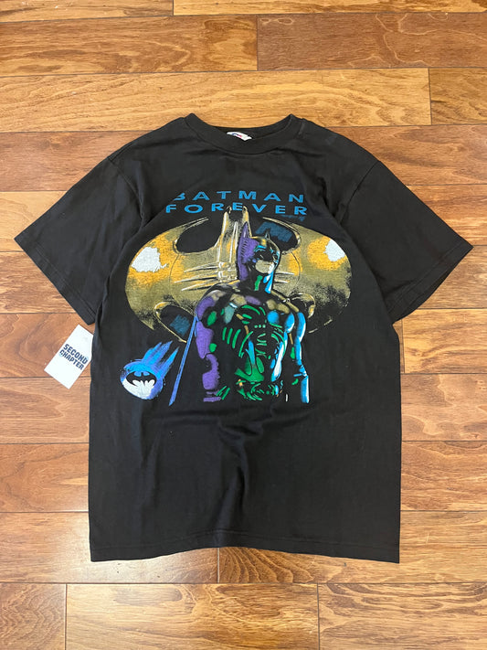 90s Batman Forever Black Movie Promo Tee (L)
