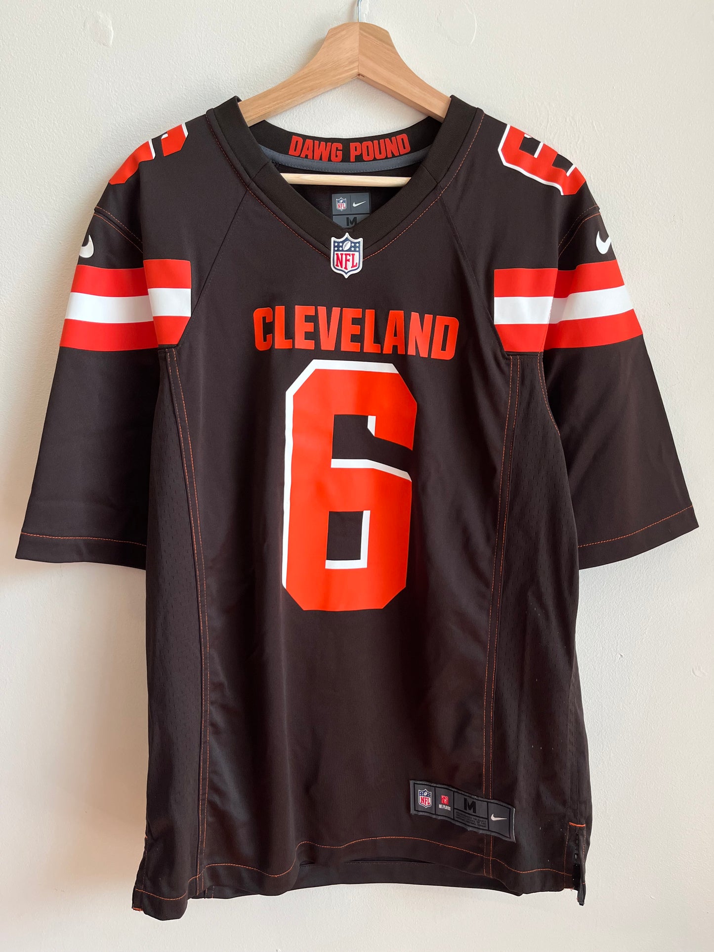 2018 Cleveland Browns Baker Mayfield Nike Home Jersey (M)