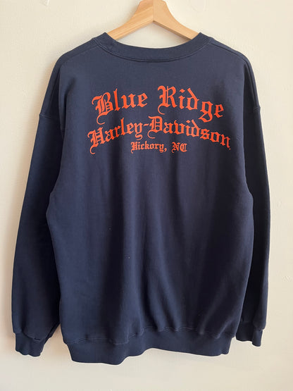 2012 Harley Davidson Blue Ridge Crewneck (L)