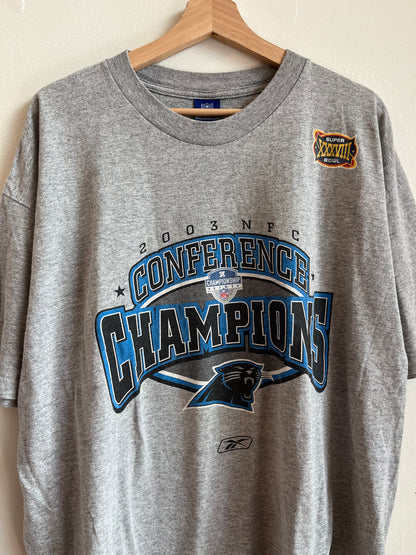 2003 Carolina Panthers Conference Champions Tee (XL)