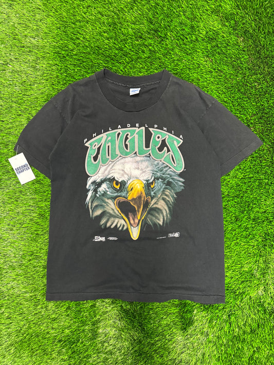 1992 Philadelphia Eagles Angry Bird Salem Tee (XL)
