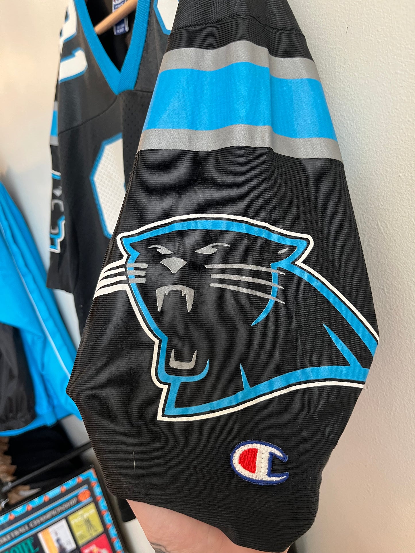 90s Carolina Panthers Kevin Greene Champion Jersey (L)