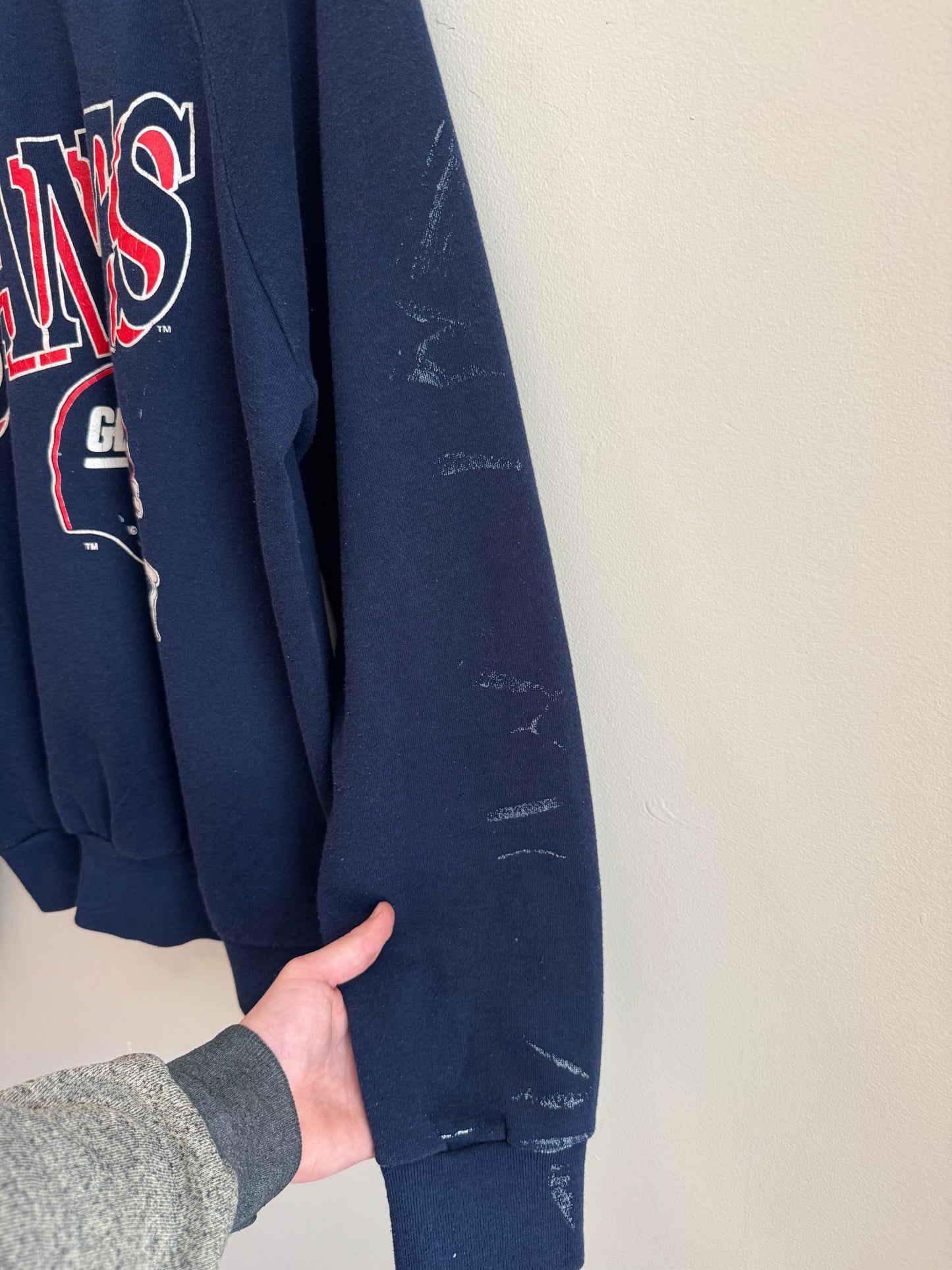 1990 New York Giants Vintage Paint Splatter Crewneck (XL)
