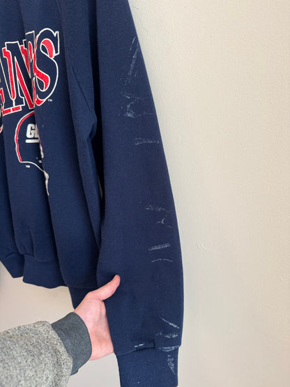 1990 New York Giants Vintage Paint Splatter Crewneck (XL)