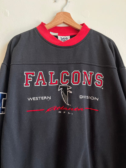 00s Atlanta Falcons Embroidered Lee Crewneck (L)
