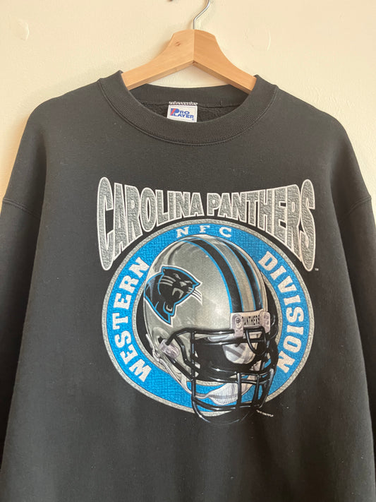 1996 Carolina Panthers Pro Player Helmet Crewneck (L)