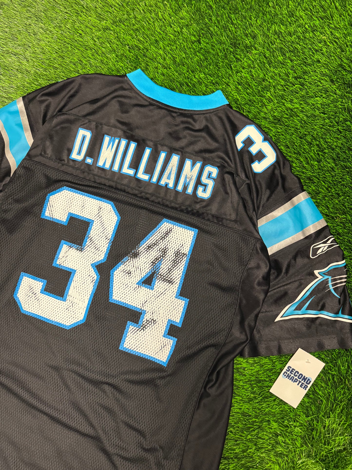 Carolina Panthers DeAngelo Williams #34 Jersey (L)