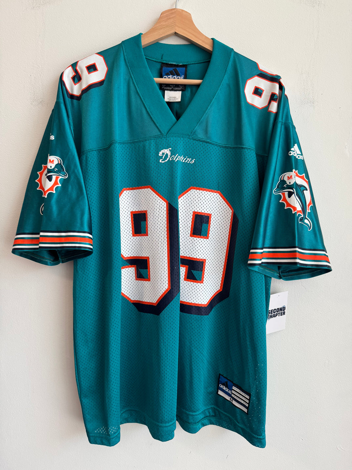 90s Miami Dolphins Jason Taylor Adidas Jersey (M)