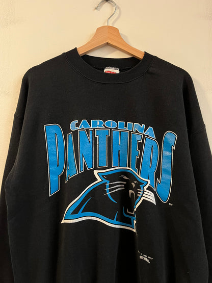 1993 Carolina Panthers Nutmeg Black Crewneck (L)