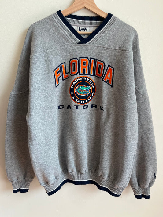 90s Florida Gators Lee Embroidered Crewneck (L)