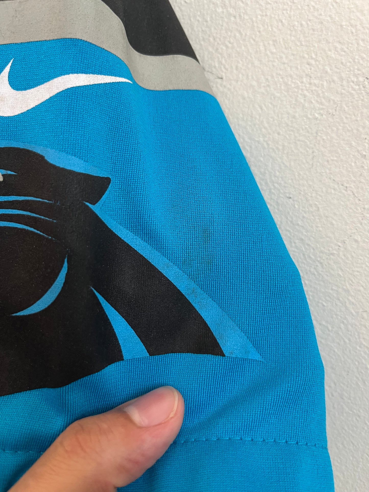 2015 Carolina Panthers Cam Newton Blue Jersey (Youth XL)