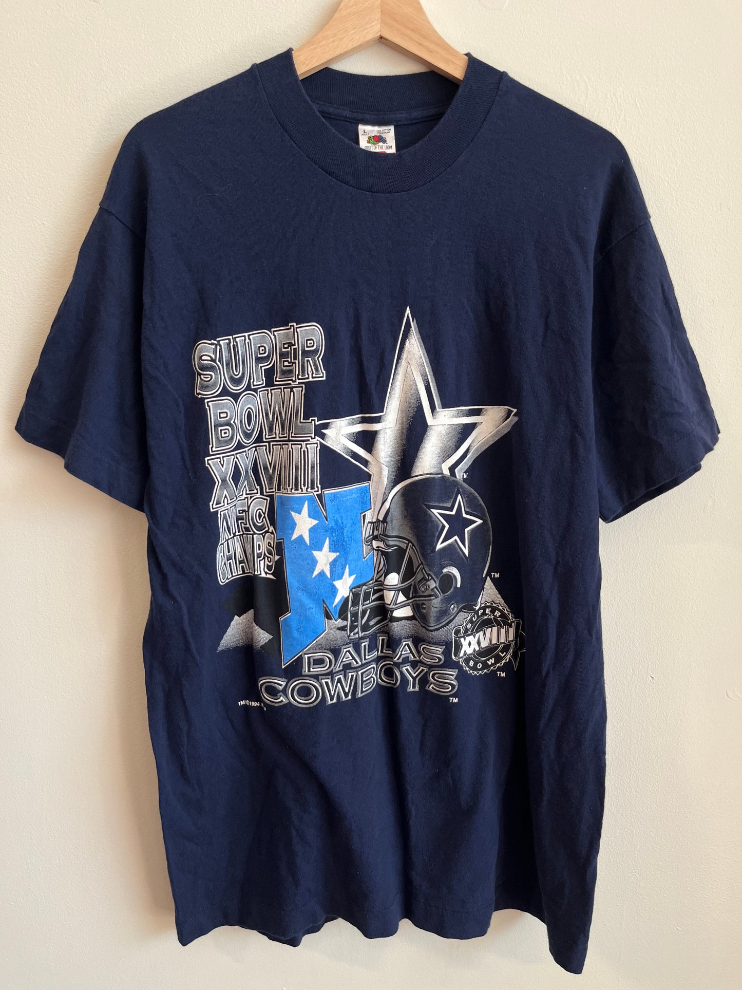1994 Dallas Cowboys Super Bowl Tee (L)