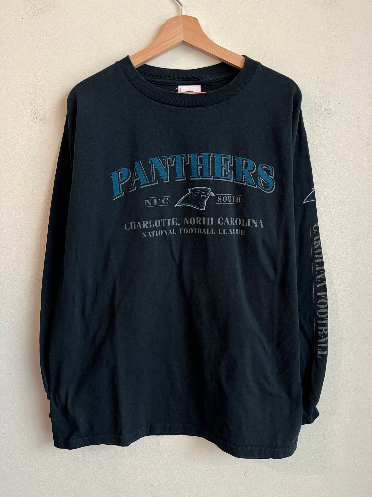 2004 Carolina Panthers NFC South Long-Sleeve Shirt (L)