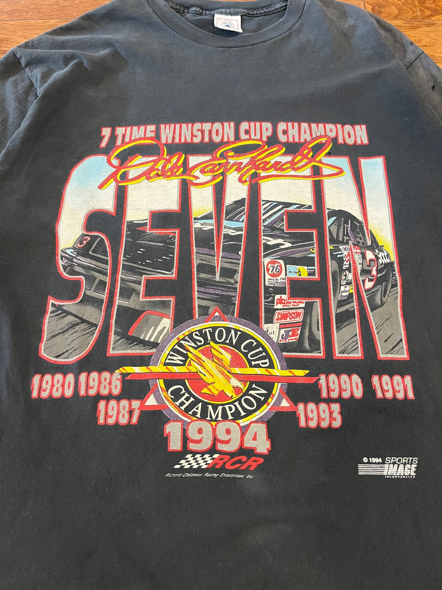 1994 Dale Earnhardt Faded Winston Cup RCR Tee (L)