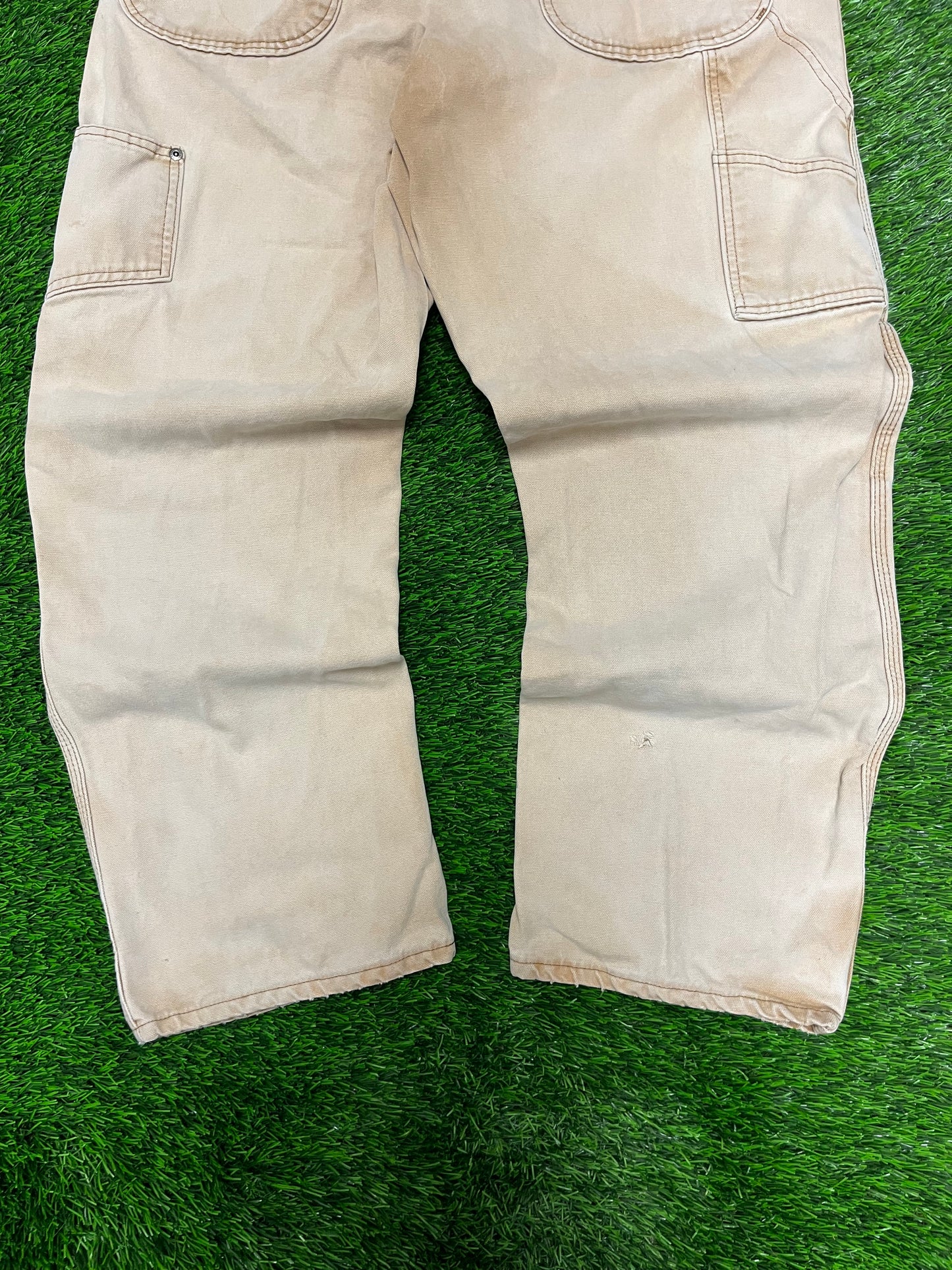 Dickies Black Tab Faded Tan Carpenter Pants (38 x 30)