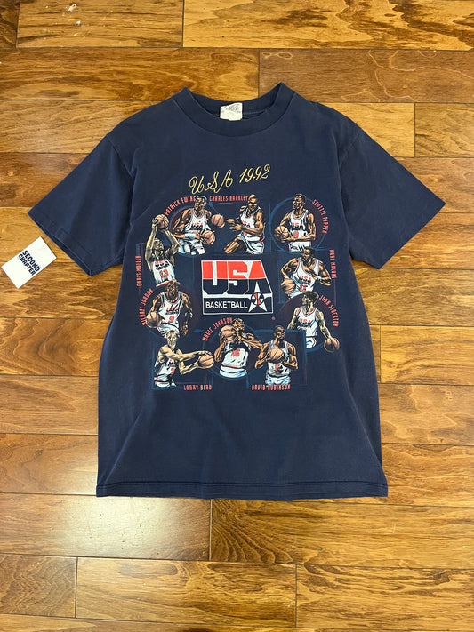 1992 USA Basketball Nutmeg NBA Olympics Tee (L)
