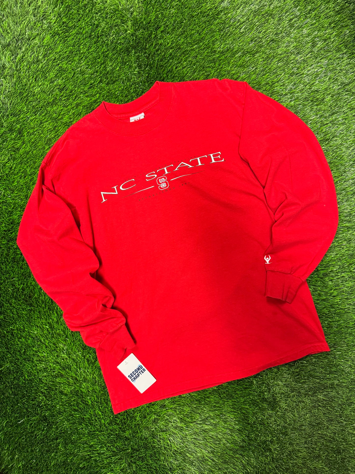 00s NC State University (NCSU) Long Sleeve Tee