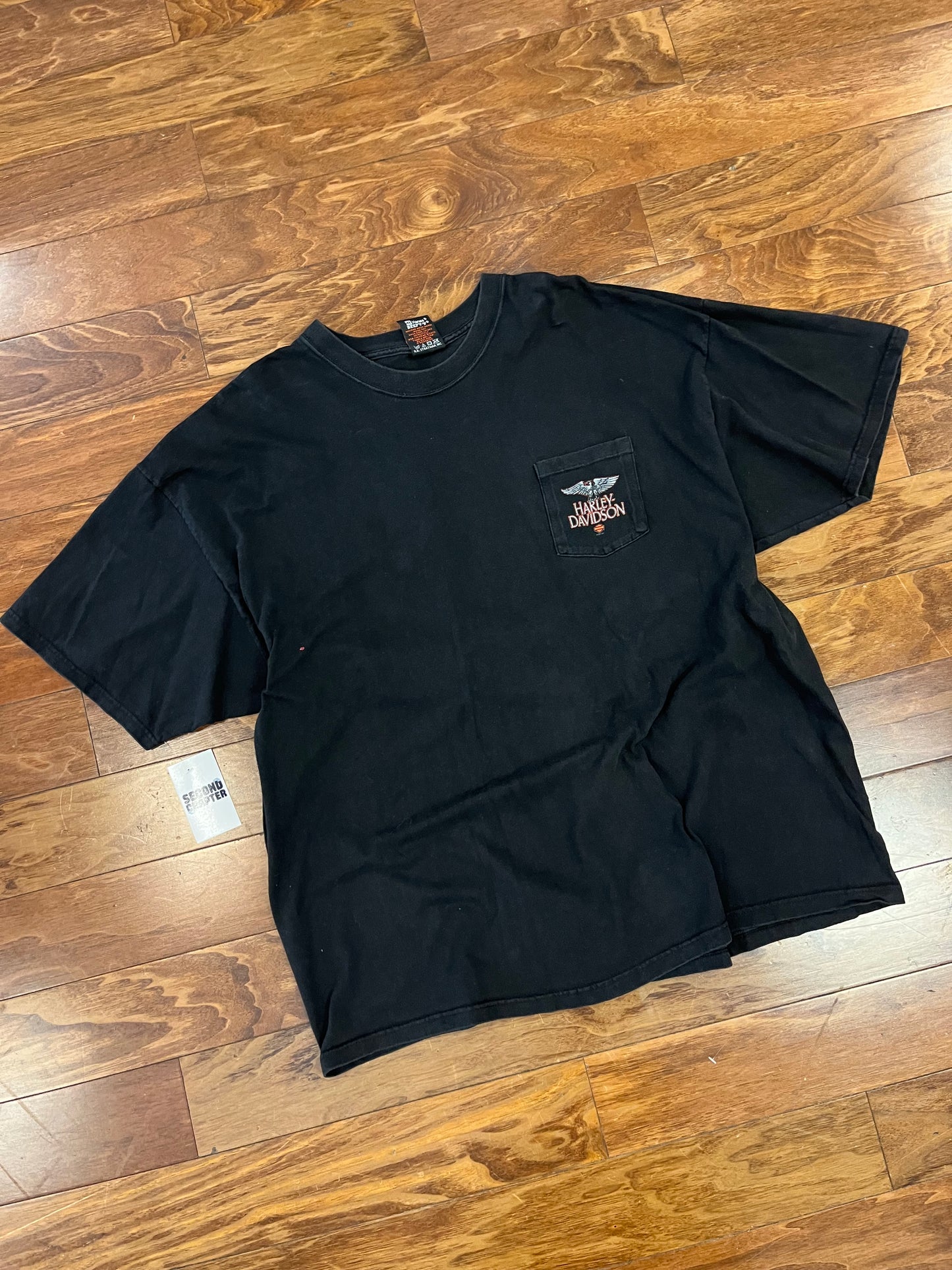 2001 Harley Davidson World Shop Pocket Tee (XXXL)