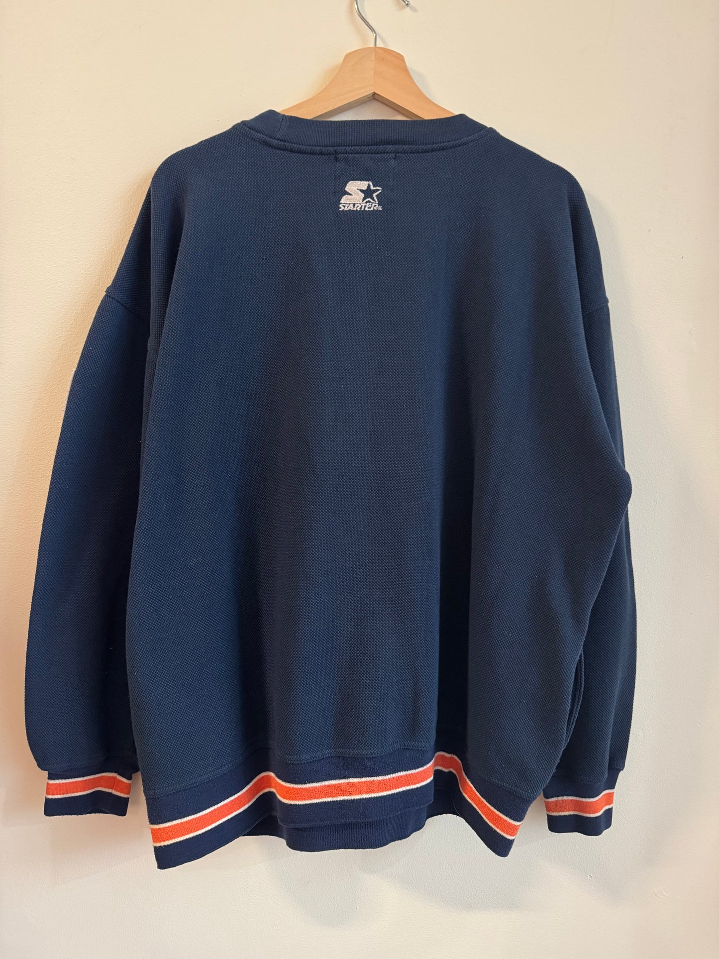 90s Chicago Bears Starter Embroidered Crewneck (XL)