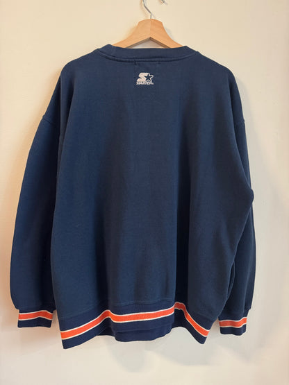 90s Chicago Bears Starter Embroidered Crewneck (XL)