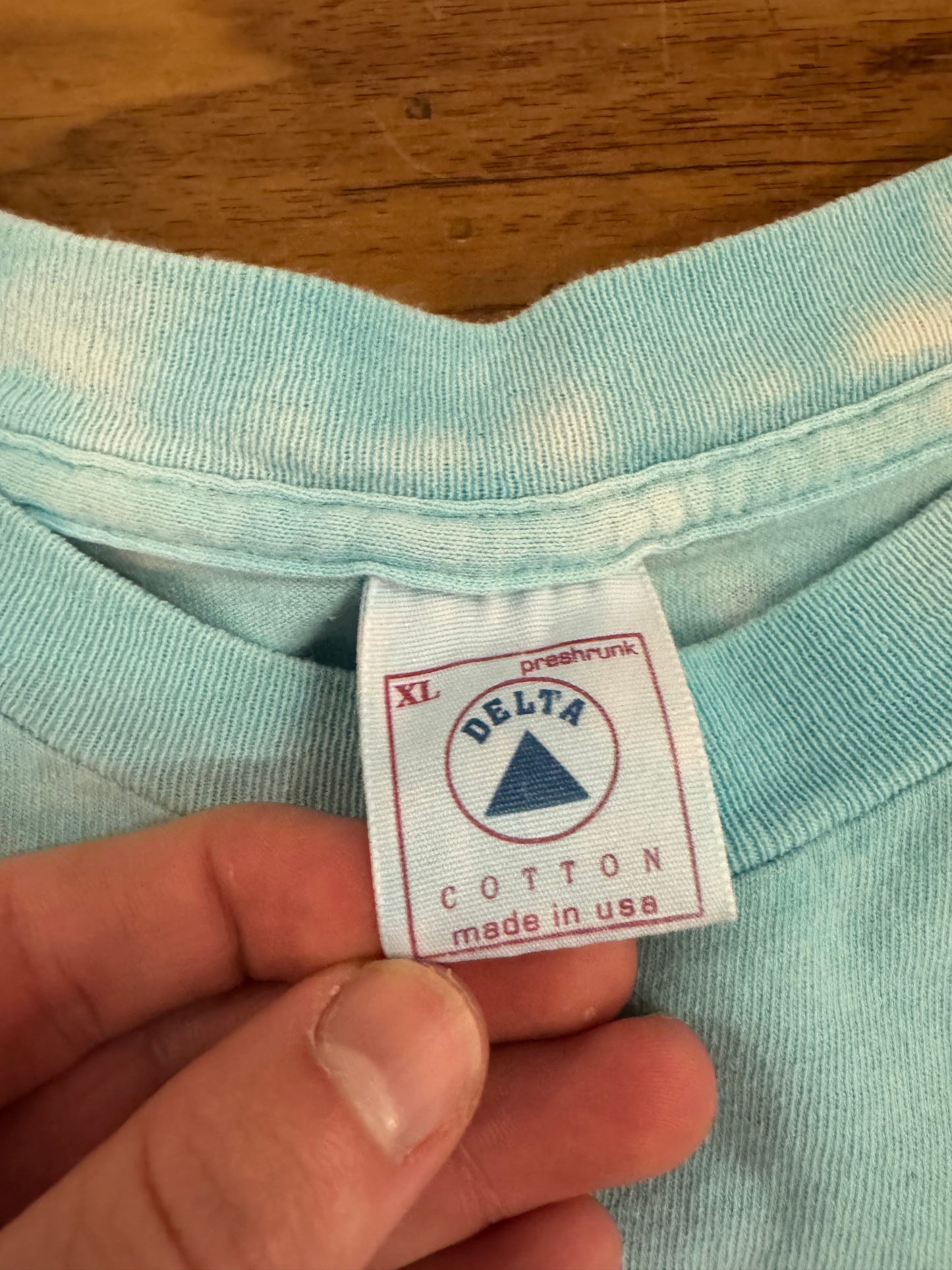 1995 Tammy Schatz Sun And Moon Tie Dye Vintage Tee (XL)