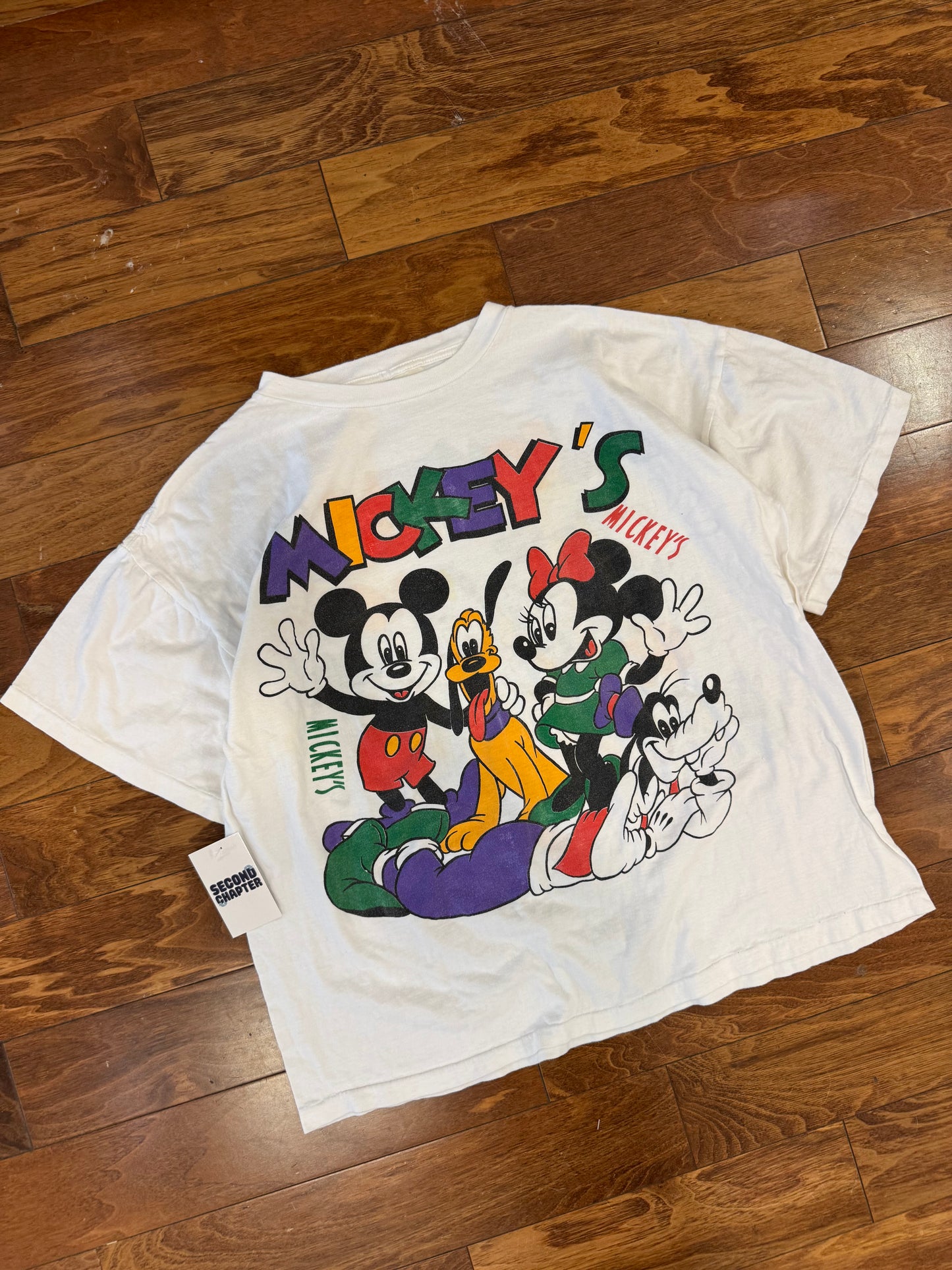 90s Mickey's Disney Double Sided Tee (XL)