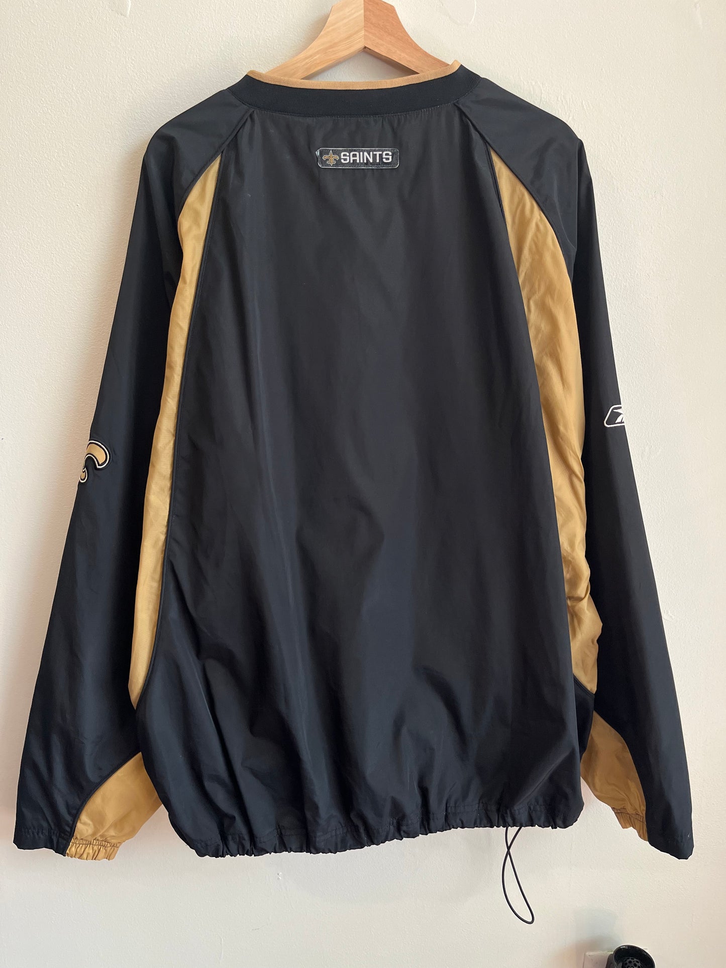 90s New Orleans Saints Two Toned Reeebok Windbreaker (XL)