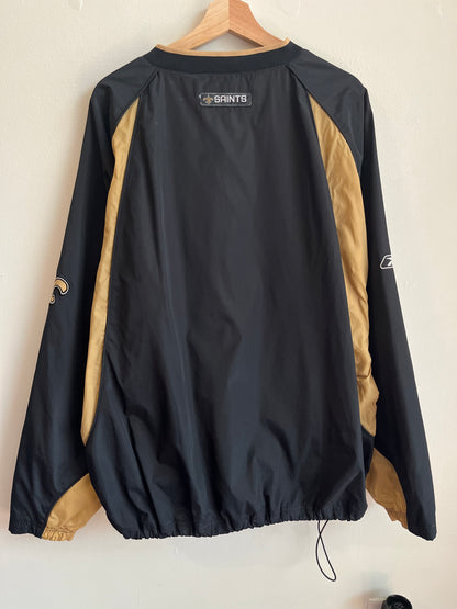 90s New Orleans Saints Two Toned Reeebok Windbreaker (XL)