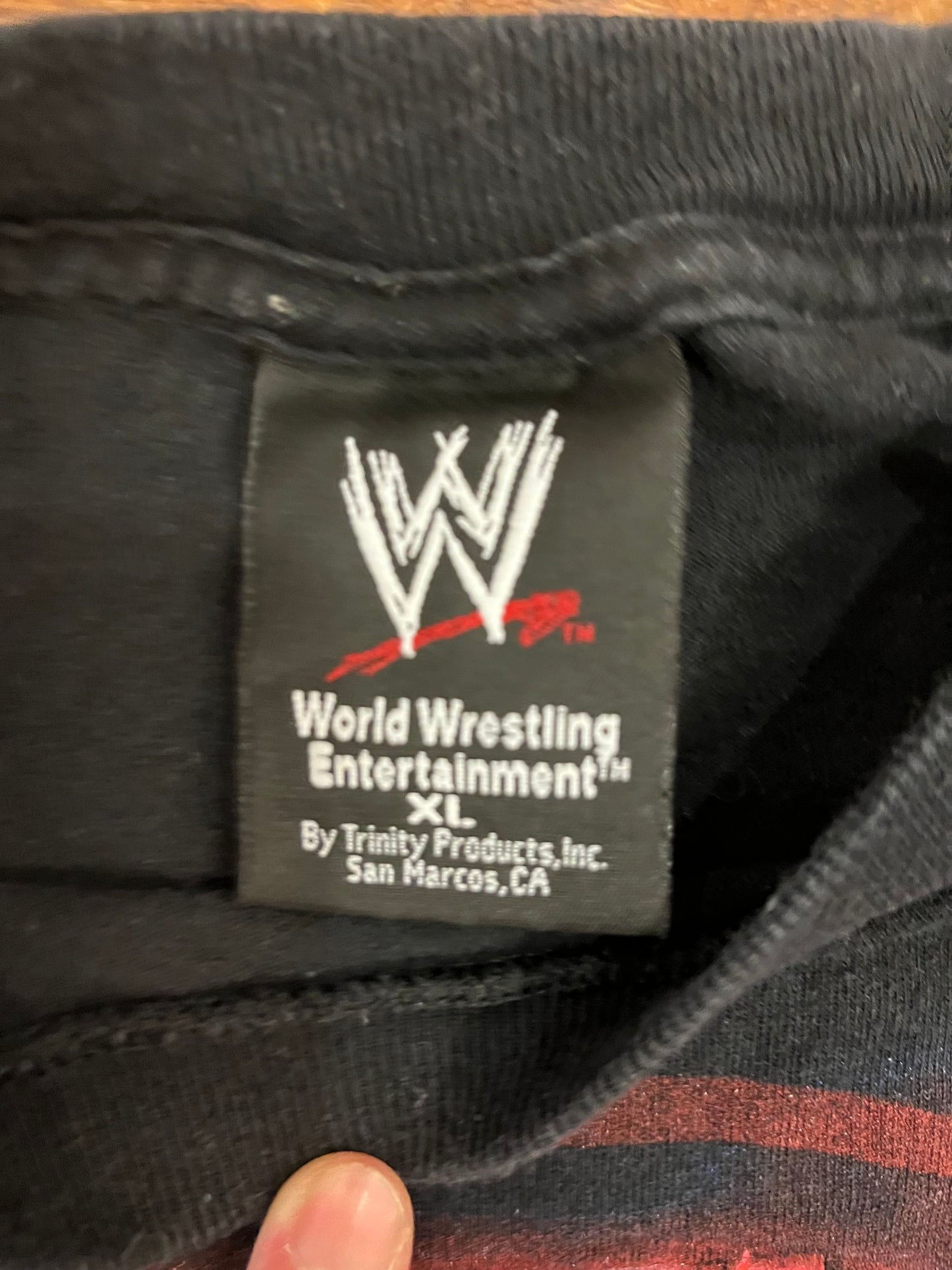2003 WWE Ring Rage Brock Lesnar Wrestling Tee (XL)