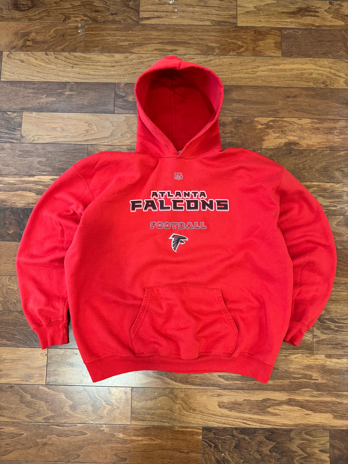 00s Atlanta Falcons Spell Out NFL Hoodie (XL)