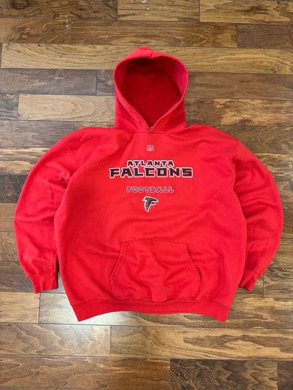 00s Atlanta Falcons Spell Out NFL Hoodie (XL)