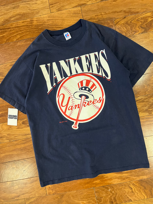1996 New York Yankees Vintage Russell Tee (XL)