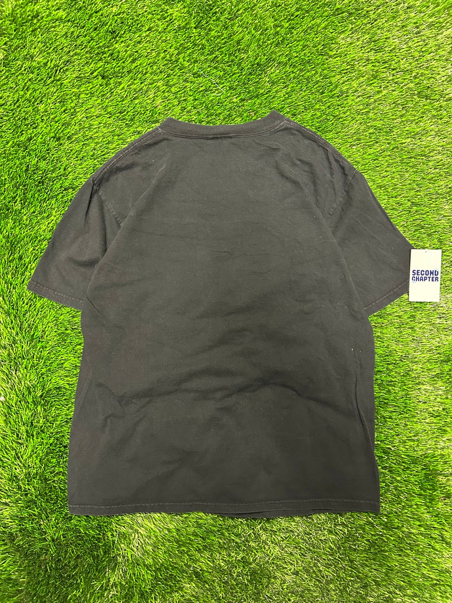 00s Charlotte Bobcats Spell Out Vintage Black Tee (L)