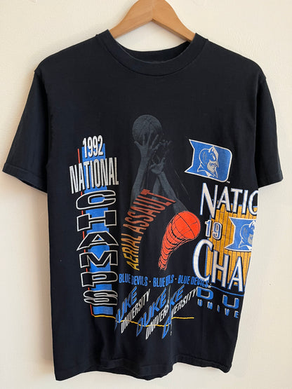 1992 Duke National Champions Wrap Around Salem Tee (M)