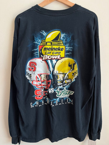 2005 NC State v USF Meineke Bowl Long Sleeve Shirt (XL)