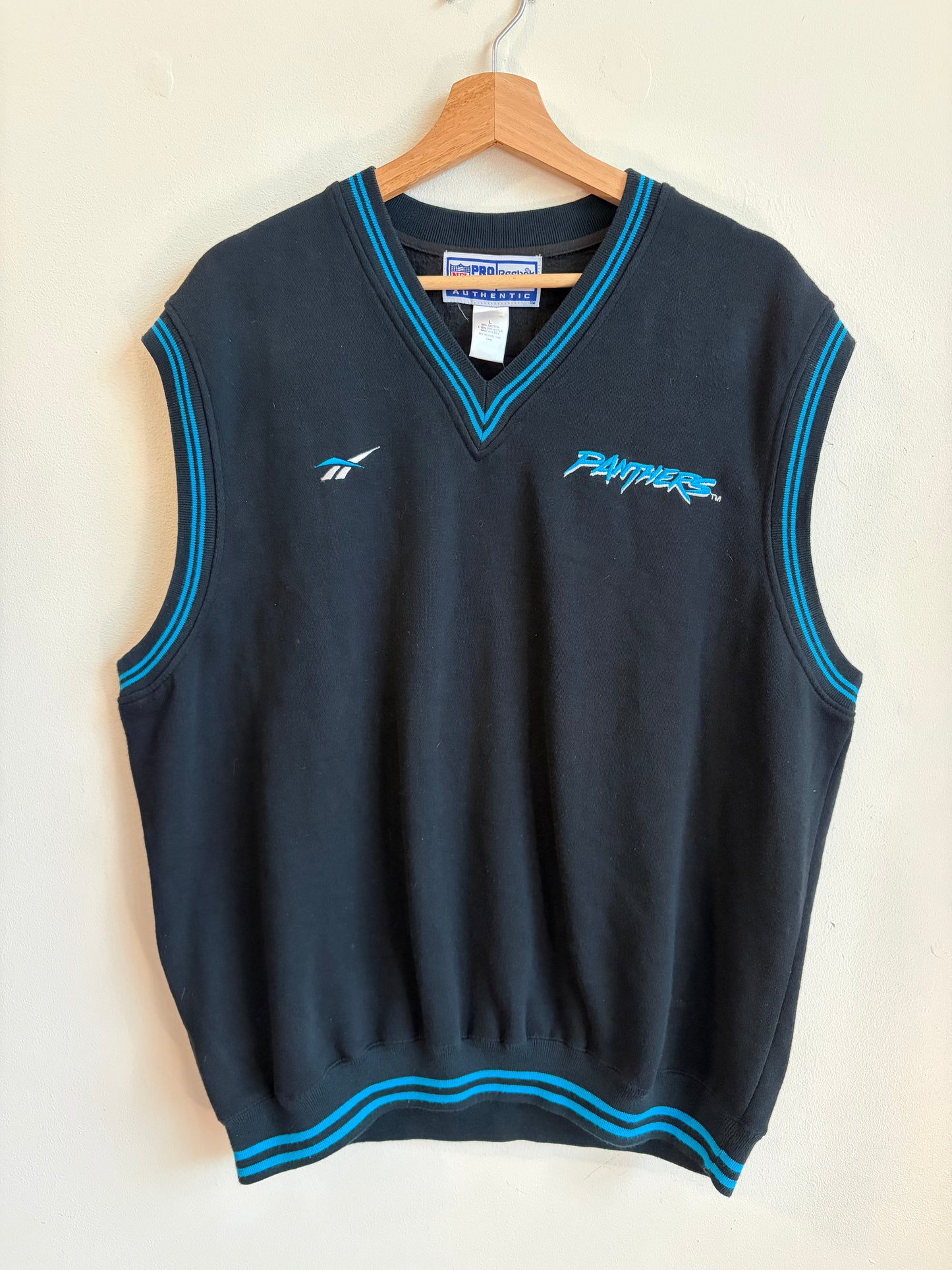 90s Carolina Panthers Reebok Vest (L)