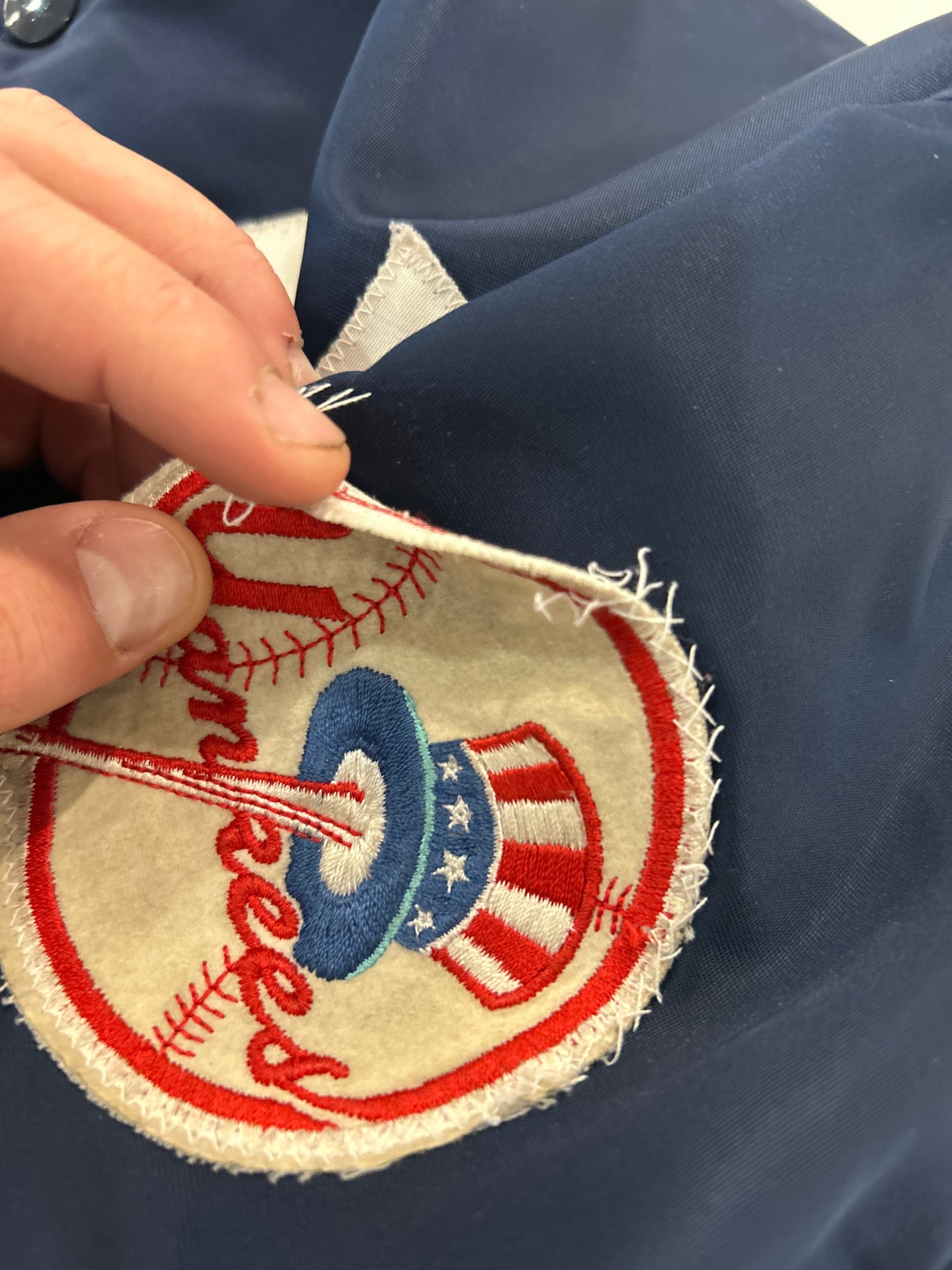 90s New York Yankees Starter Satin Jacket (M)