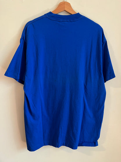 90s Buffalo Bills Blue NFL Trench Tee (XL)
