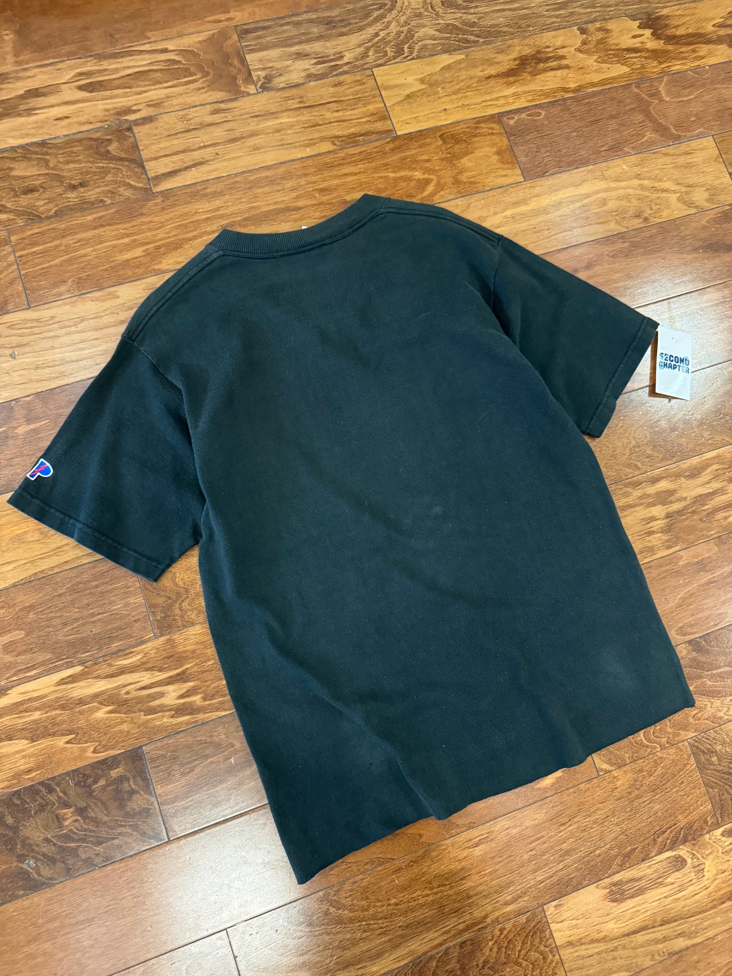 1998 Chicago Bulls v Utah Jazz Vintage NBA Finals Cropped Tee (M)