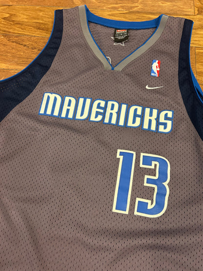 00s Dallas Mavericks Steve Nash #13 Vintage Nike NBA Jersey (L)