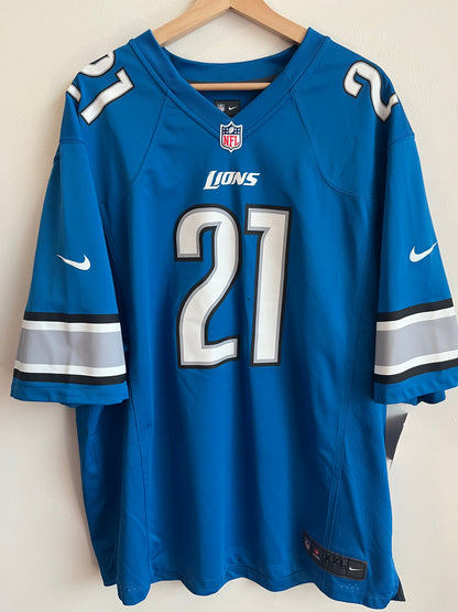 2012 Detroit Lions Reggie Bush Nike Jersey (XXL)