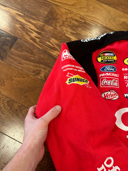 00s Office Depot Carl Edwards Nascar Racing Jacket (XXL)