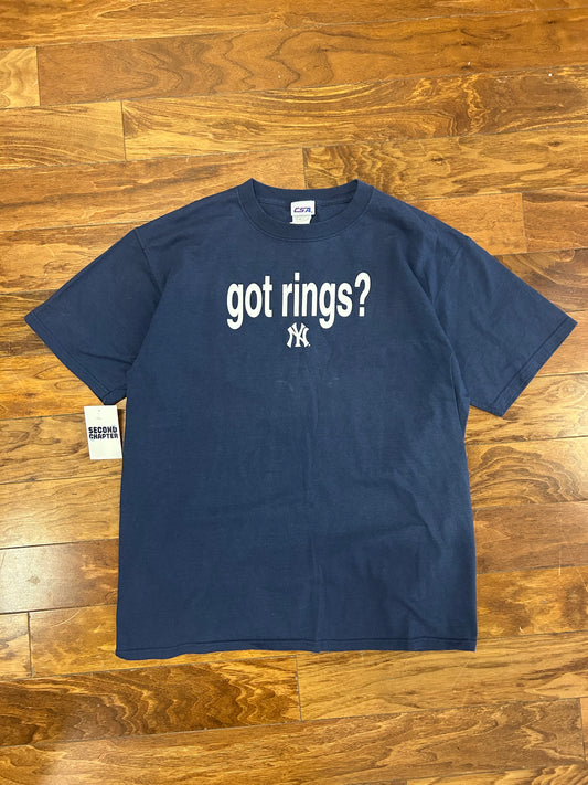 2006 New York Yankees "Got Rings" Tee (L)