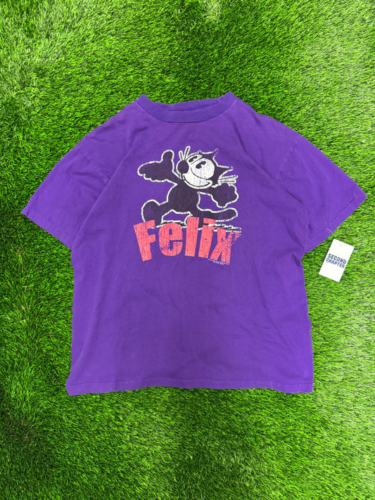 2007 Felix The Cat Vintage Cartoon Graphic Tee (XL)