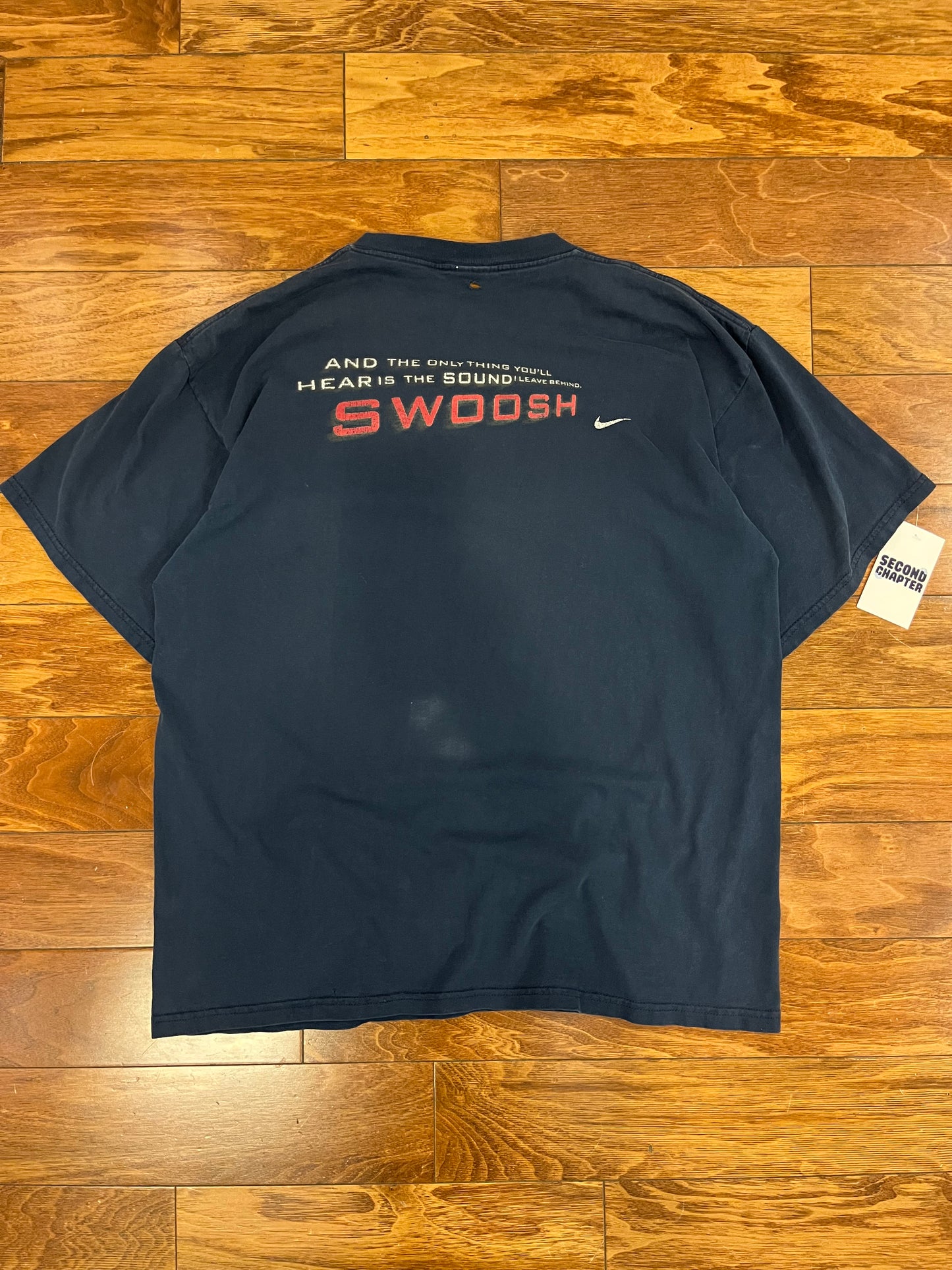 00s Nike "Sound In Motion" Distressed Tee (L)