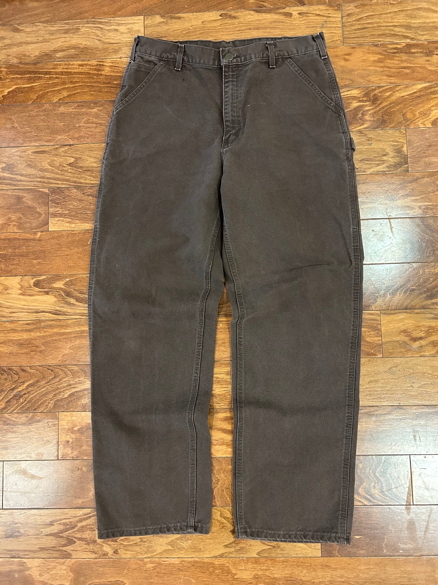 2014 Carhartt Mocha Carpenter Pants (36 x 34)